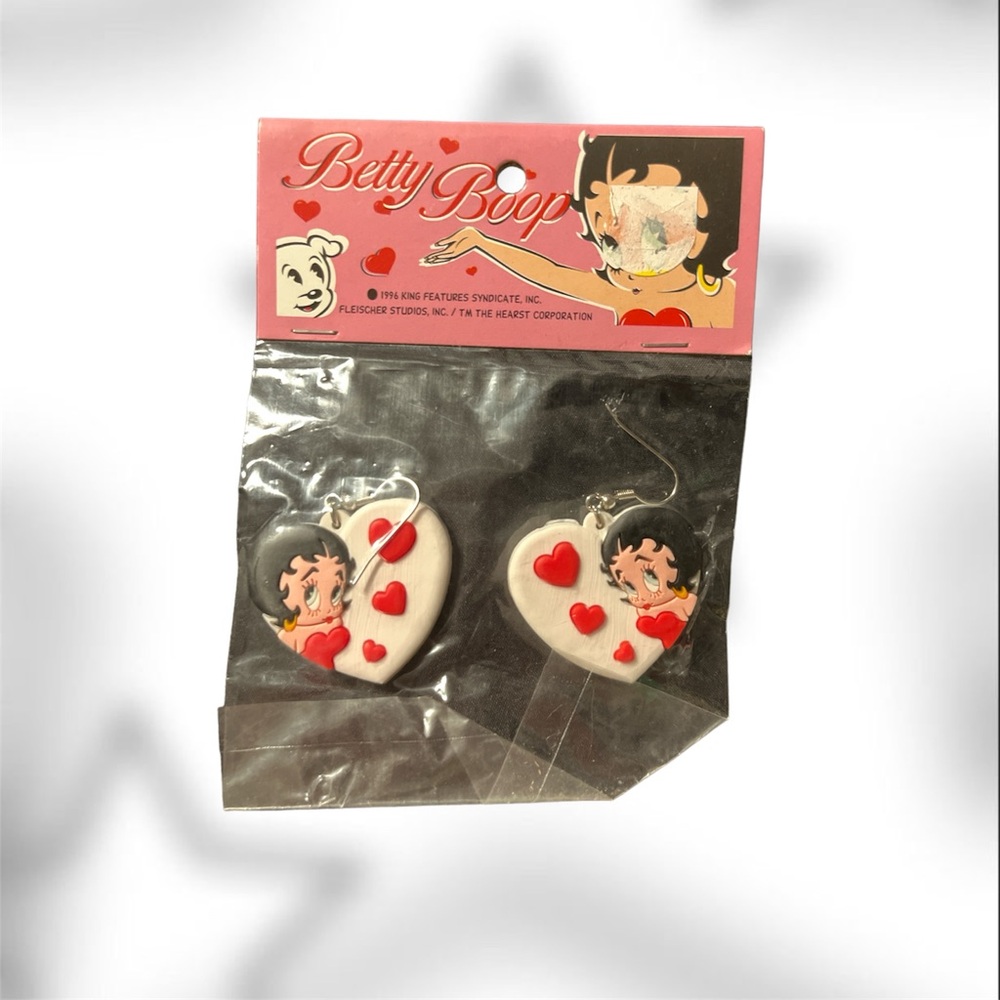 Vintage Rare 1997 Betty Boop Earrings